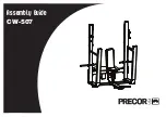 Preview for 1 page of Precor CW-507 Assembly Manual