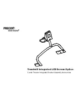 Precor Cycles Integrated LCD Screen Option none Assembly Instructions Manual preview