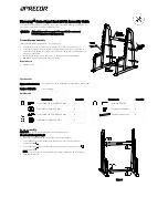 Preview for 1 page of Precor Discovery Series 608 Assembly Manual