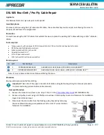 Precor DSL 505 Service Bulletin preview