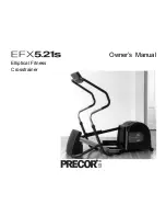 Предварительный просмотр 1 страницы Precor EFX5.21s Owner'S Manual