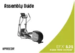 Precor Elliptical Fitness Crosstrainer EFX 5.25 Assembly Manual preview