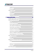 Preview for 4 page of Precor Experience 700 line Series Service Manual