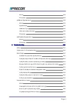 Preview for 6 page of Precor Experience 700 line Series Service Manual