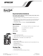 Preview for 1 page of Precor Experience Strength C-Line User Manual