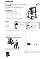 Preview for 13 page of Precor Hack Squat DPL0603 Owner'S Manual