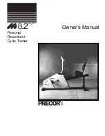 Precor M8.2E Owner'S Manual preview