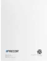 Preview for 48 page of Precor P20 Console Operating And Maintenance Instruction Manual