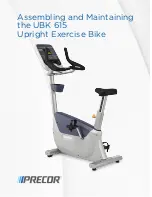 Preview for 61 page of Precor RBK 615 Assembling And Maintaining Manual