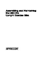 Preview for 63 page of Precor RBK 615 Assembling And Maintaining Manual