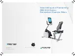 Precor RBK 800 Series Assembling And Maintaining Manual preview