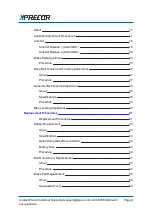 Preview for 3 page of Precor SBK800-16 SPINNER Service Manual