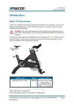 Preview for 9 page of Precor SBK800-16 SPINNER Service Manual