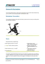 Preview for 15 page of Precor SBK800-16 SPINNER Service Manual