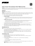 Preview for 6 page of Precor Spinner Chrono S20 Getting Started Manual