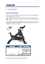 Предварительный просмотр 8 страницы Precor Spinner Chrono Service Manual