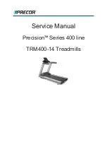 Precor TRM 425 Service Manual preview
