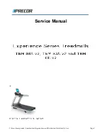 Preview for 1 page of Precor TRM 811.v2 Service Manual