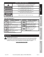 Предварительный просмотр 3 страницы Predator Engines 346cc Owner'S Manual & Safety Instructions