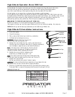 Предварительный просмотр 7 страницы Predator Engines 346cc Owner'S Manual & Safety Instructions