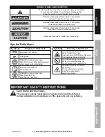 Предварительный просмотр 3 страницы Predator Engines 61563 Owner'S Manual & Safety Instructions