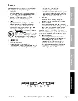 Preview for 23 page of Predator Engines 61614 Owner'S Manual & Safety Instructions