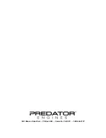 Preview for 32 page of Predator Engines 61614 Owner'S Manual & Safety Instructions