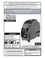 Предварительный просмотр 1 страницы Predator 61169 Owner'S Manual