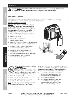 Предварительный просмотр 8 страницы Predator 61169 Owner'S Manual