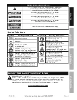 Предварительный просмотр 3 страницы Predator 61594 Owner'S Manual & Safety Instructions