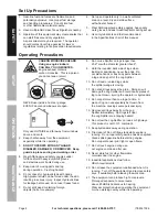 Предварительный просмотр 4 страницы Predator 61594 Owner'S Manual & Safety Instructions