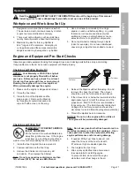 Предварительный просмотр 11 страницы Predator 61594 Owner'S Manual & Safety Instructions