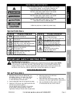 Предварительный просмотр 3 страницы Predator 63022 Owner'S Manual & Safety Instructions