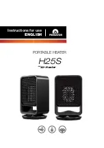 Preview for 8 page of Predator H25S Instructions For Use Manual