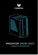 Preview for 1 page of Predator ORION 3000 User Manual