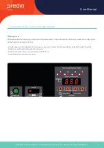 Preview for 4 page of PREDIA Cart UV-C User Manual