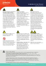 Preview for 9 page of PREDIA PHAS-FlexMobile Installation & User Manual