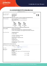 Preview for 15 page of PREDIA PHAS-FlexMobile Installation & User Manual