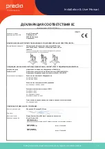 Preview for 20 page of PREDIA PHAS-FlexMobile Installation & User Manual