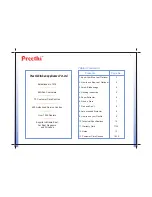 Preview for 2 page of Preethi Blue Leaf Platinum Instruction Manual & Warranty Card