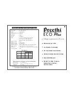 Preview for 2 page of Preethi ECO Plus Instruction Manual