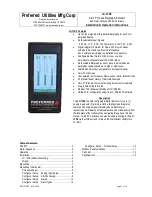 Preferred JC-13D2 Installation & Operation Instructions preview