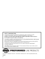 Preview for 4 page of PREFORMED LINE PRODUCTS COYOTE 80061610 Manual