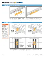 Предварительный просмотр 7 страницы PREFORMED LINE PRODUCTS POWER RAIL P8 Assembly Instructions Manual