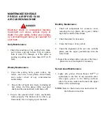 Preview for 17 page of Pregis AIRSPEED 5000 Safety, Operation And Maintenance Manual