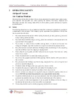 Предварительный просмотр 8 страницы Pregis AirSpeed Ascent Operator'S Manual