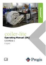 Предварительный просмотр 1 страницы Pregis Easypack coiler-lite Operating Manual