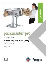 Предварительный просмотр 1 страницы Pregis packmaster pro 383 Operating Manual