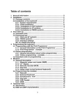 Preview for 2 page of Preh Commander MC128WX Operating Instructions Manual