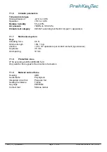 Preview for 17 page of PrehKeyTec MCI 111 A Operating Instructions And Technical Data